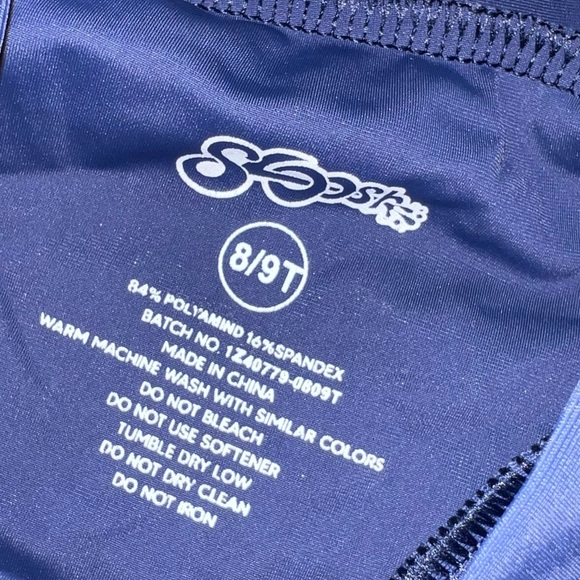 Sloosh Boys Swim Beach Shirt Rash Guard Tropical Dinosaur Size 8/9T - Picture 4 of 5